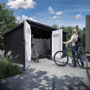 PLUS Nordic Multi-Gartenhaus 9,5 m 2 Module...