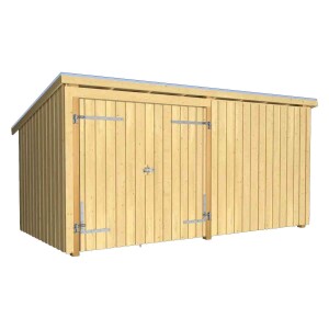 PLUS Nordic Multi-Gartenhaus 9,5 m 2 Module...