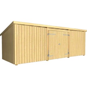 Nordic Multi Gartenhaus 14 m² 3 Module...