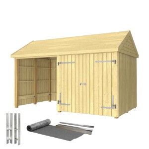 Classic Multi Gartenhaus 10 m³ 2 Module...