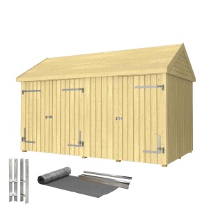 Classic Multi Gartenhaus 10 m³ 2 Module...