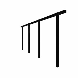 Pergola 3 Module Holz 900x260x235 cm...