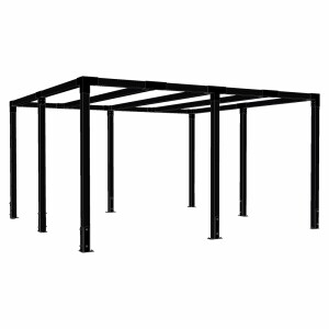 Cubic Pergola Aluminium 300x260x235 cm...