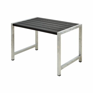 Cafétisch 127cm schwarz – kompakter...