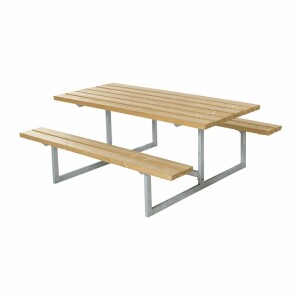 Gartenmöbel-Set Basic 177cm ThermoWood® mit...
