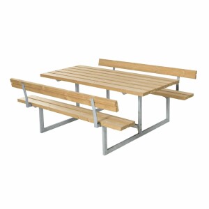 Gartenmöbel-Set Basic 177cm mit 2 Rückenlehnen,...