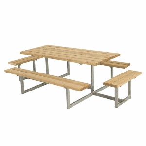 Gartenmöbel-Set Basic 260cm mit 2 Anbausätzen,...