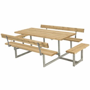 Gartenmöbel-Set Basic 260cm mit 2 Rückenlehnen...