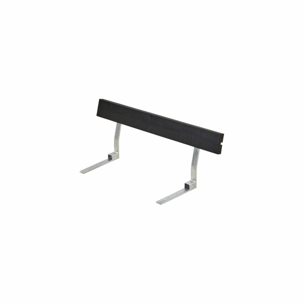 PLUS Rückenlehne für Kombimöbel 118 cm Schwarz Holz