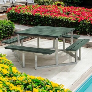 PLUS Gartenmöbel Sitzgruppe 204 cm klappbar retex...