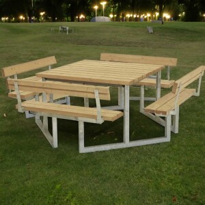 PLUS Gartenmöbel Sitzgruppe 227 cm klappbar...
