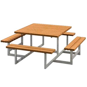 PLUS Gartenmöbel Sitzgruppe 200 cm klappbar...