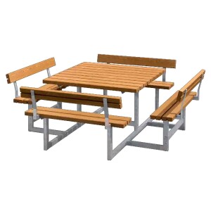 PLUS Gartenmöbel Sitzgruppe 224 cm klappbar...