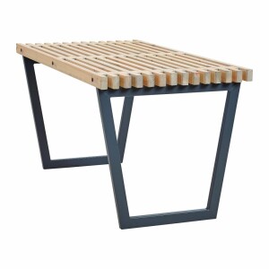 PLUS Gartentisch Siesta 138 cm Aluminium hellgrau
