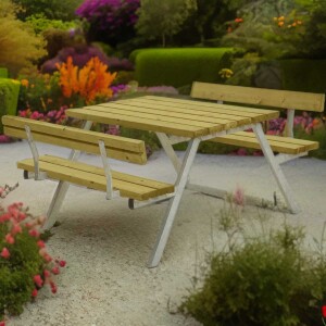 PLUS Gartenmöbel Sitzgruppe 118 cm klappbar...