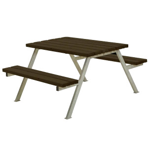 PLUS Gartenmöbel Sitzgruppe 118 cm klappbar schwarz...