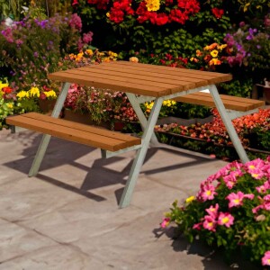 PLUS Gartenmöbel Sitzgruppe 118 cm klappbar...
