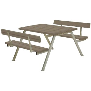 PLUS Gartenmöbel Sitzgruppe 118 cm klappbar...