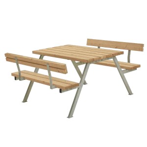 PLUS Gartenmöbel Sitzgruppe 118 cm klappbar...