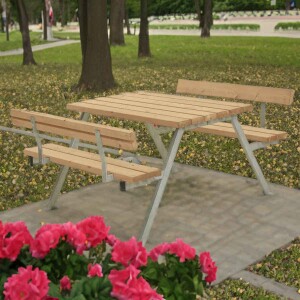 PLUS Gartenmöbel Sitzgruppe 118 cm klappbar...