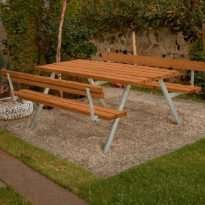 PLUS Gartenmöbel Sitzgruppe 177 cm klappbar...