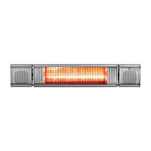 Smarte Terrassenheizung mit Bluetooth und LED-Licht: Heat...