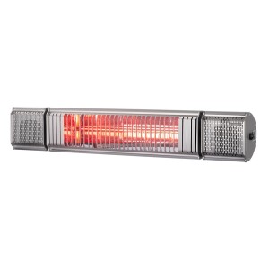 Smarte Terrassenheizung mit Bluetooth und LED-Licht: Heat...