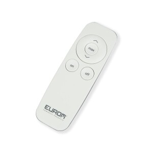 Eurom Golden 1500 Slim: Elegante Terrassenheizung mit stimmungsvollem Licht