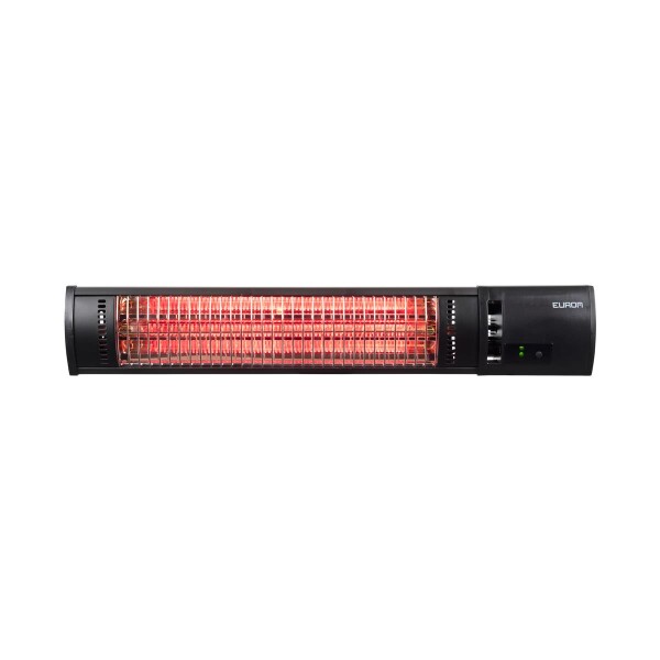 Eurom Golden 1500 Shadow Patioheater: Perfekte Wärmeverteilung & komfortable Steuerung mit Fernbedienung – ideal für laue Sommerabende