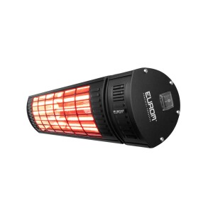 Eurom Golden 2000 Ultra RCD Black: Kraftvolle Terrassenheizung mit Wohlfühlgarantie