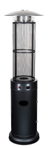 Elegante Gas-Terrassenheizung: Eurom Flameheater Round 11000