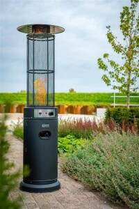 Elegante Gas-Terrassenheizung: Eurom Flameheater Round 11000