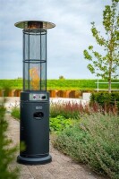 Elegante Gas-Terrassenheizung: Eurom Flameheater Round 11000