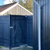 PLUS Rustik Zaun - Stilvoller, anpassbarer Holzzaun für Ihren Garten. Perfekt für schattige Ecken, private Terrassenbereiche und flexible Gestaltung. Hochwertiges, robustes Design für vielseitige Einsatzmöglichkeiten. Gestalten Sie Ihre Oase!