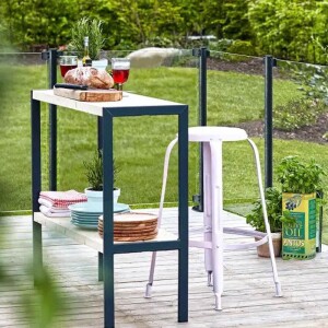 PLUS Glaszaun und Glastor – Stilvoller Schutz mit klarem oder mattem Glas, perfekt für Terrasse und Balkon