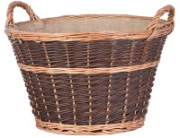 Kleining Kaminholzkorb Holzkorb aus Weide