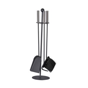 Firefix Kaminbesteck Stahl klein 3-teilig 22x15x40 cm