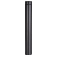 Firefix Rauchrohr Ofenrohr 12 x 100 cm Stahl 2 mm