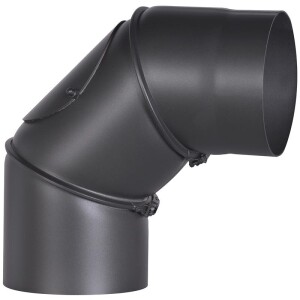 Firefix Rohrbogen Ofenrohr 15 x 30 cm Stahl 2 mm