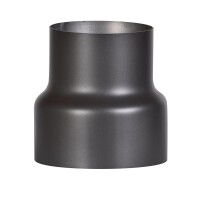 Firefix Übergangsstück Ofenrohr 15 x 16 cm Stahl 2 mm
