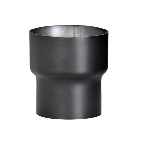 FireFix Rauchrohr-Erweiterung Ø 120 auf Ø 150 mm, schwarz