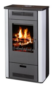 FIREFIX Kaminofen ETNA 7 kW mit GRATIS Bodenplatte |...
