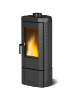 La Nordica Kaminofen CANDY 4.0, 6,2 kW mit GRATIS Bodenplatte | Nostalgischer Charme und moderne Heiztechnik