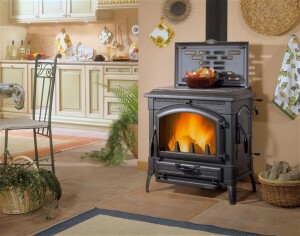 La Nordica Kaminofen ISOTTA EVO mit Kochplatte, 11,9 kW...