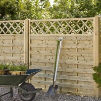 PLUS Bergen Zaun - Vielseitiger und idyllischer Sichtschutz für Garten und Terrasse, wählbar zwischen klassischem Lattenzaun oder dekorativem Spalierzaun. Ideal für eine ländliche Atmosphäre und individuelle Gestaltungsmöglichkeiten mit oder ohne Rankgitt