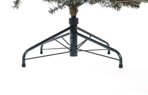 Evergreen Weihnachtsbaum Cedar Frost Kiefer – 210 cm, Winterzauber mit Kunstschnee, dichter und natürlicher Look, ideal für unvergessliche Weihnachten