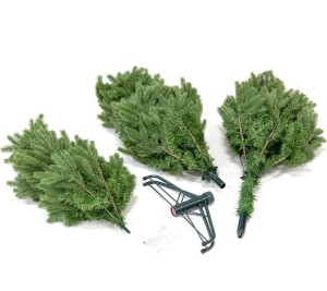 Evergreen Weihnachtsbaum Cedar Frost Kiefer – 210 cm, Winterzauber mit Kunstschnee, dichter und natürlicher Look, ideal für unvergessliche Weihnachten