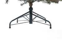Evergreen Weihnachtsbaum Cedar Frost Kiefer – 210 cm, Winterzauber mit Kunstschnee, dichter und natürlicher Look, ideal für unvergessliche Weihnachten