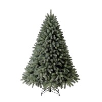 Evergreen Weihnachtsbaum Vermont Fichte – 180 cm, Inkl. 350 LEDs, Naturgetreuer Fichtenlook für leuchtende Festtage