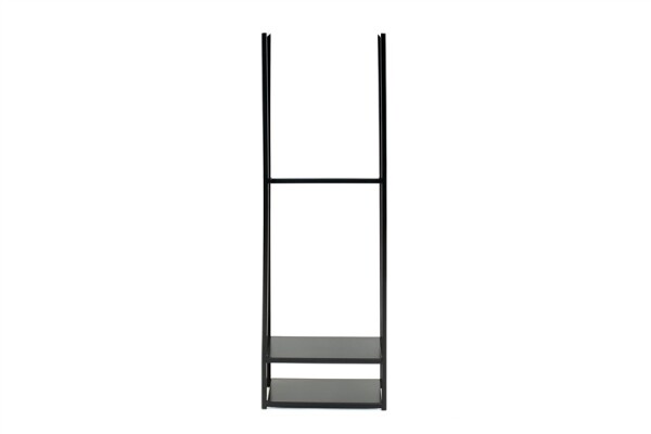 Westmann Kaminholzregal Porthos Schwarz 20x40x120 cm